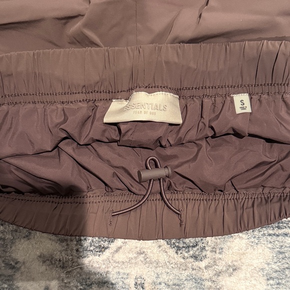 Essentials Men's Athletic Shorts in Brown - Picture 2 of 3